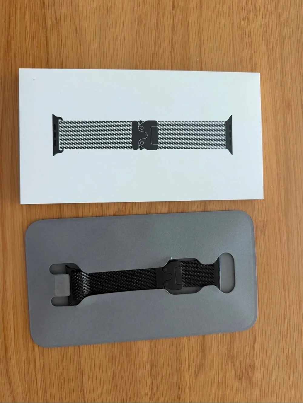 Apple Black Titanium Milanese Loop Band for 49mm